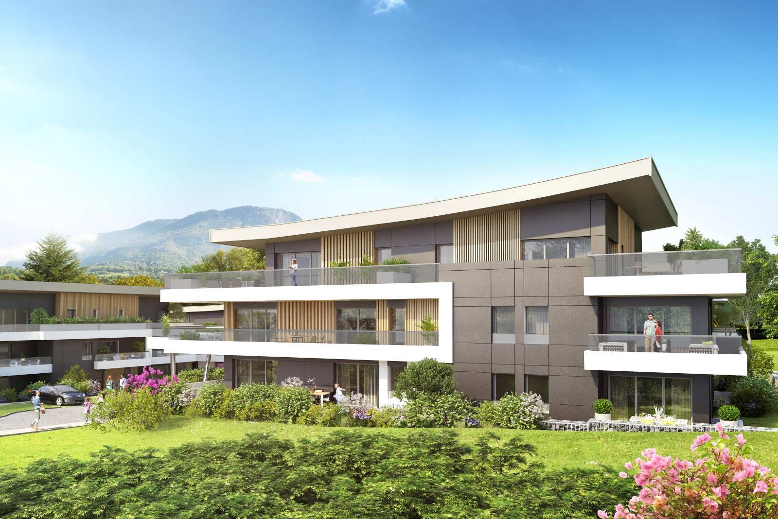 SAGEC Appartement neuf à AixlesBains Villas Bergame