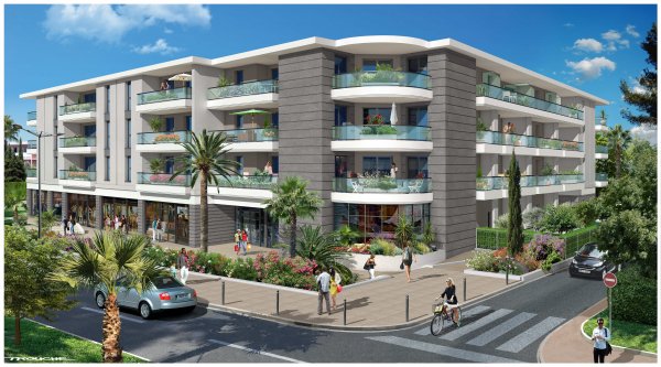 Appartement neuf Antibes vue 2 - Résidence Villa Thalia