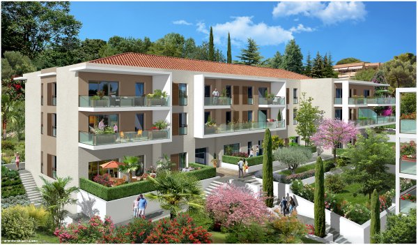 Appartement neuf Cagnes-sur-Mer - Résidence Les Terrasses du Château