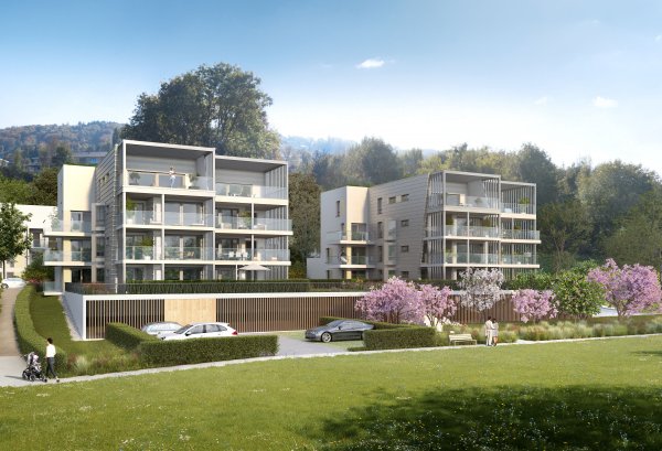 Hill Park - Appartements neufs à Evian-Les-Bains (jour)