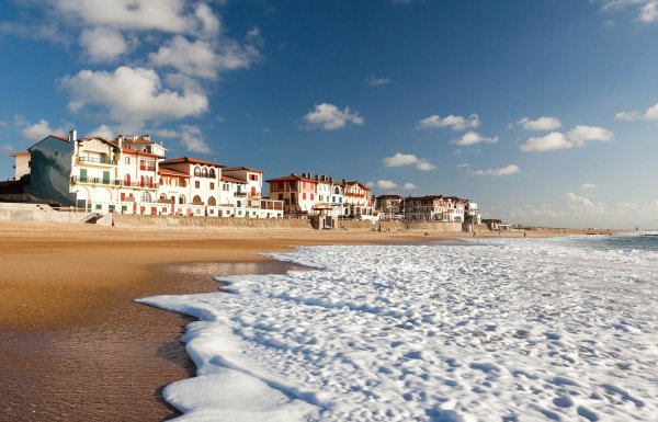 Villa Ametsa - appartements neufs Hossegor vue depuis l'océan